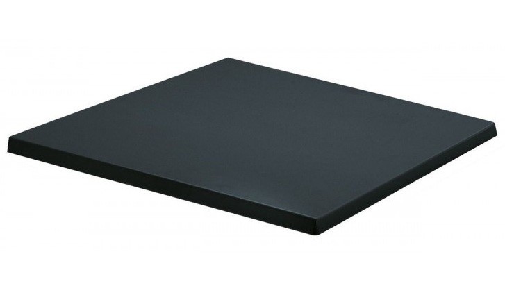 Tablero de mesa Werzalit WER-UNIART, Negro 3190, 60x60 cms