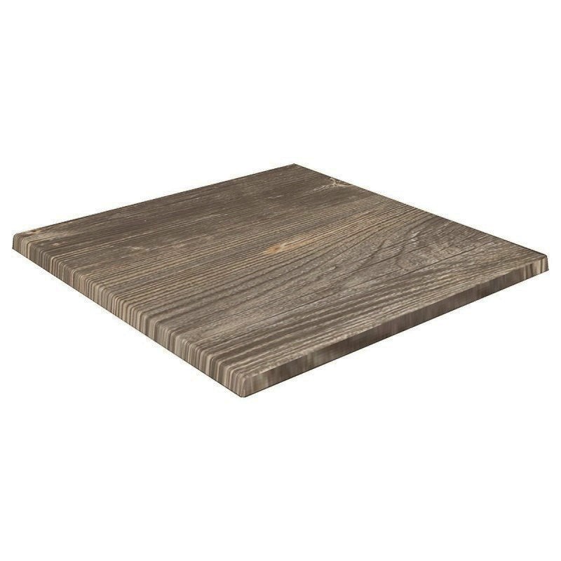 Tablero de mesa Werzalit WER-WOODART, Pino Viejo 4573, 80 x 80 cms