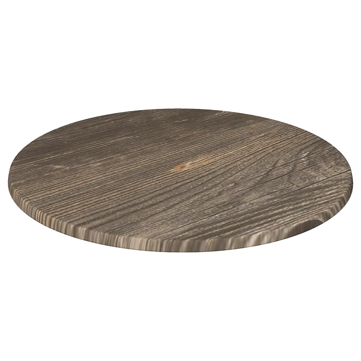 Tablero de mesa Werzalit WER-WOODART, Pino Viejo 4573, 80 cms de diámetro