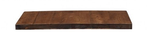 Tablero de pino macizo, 30 mm. barnizado, 60 x 60 cms