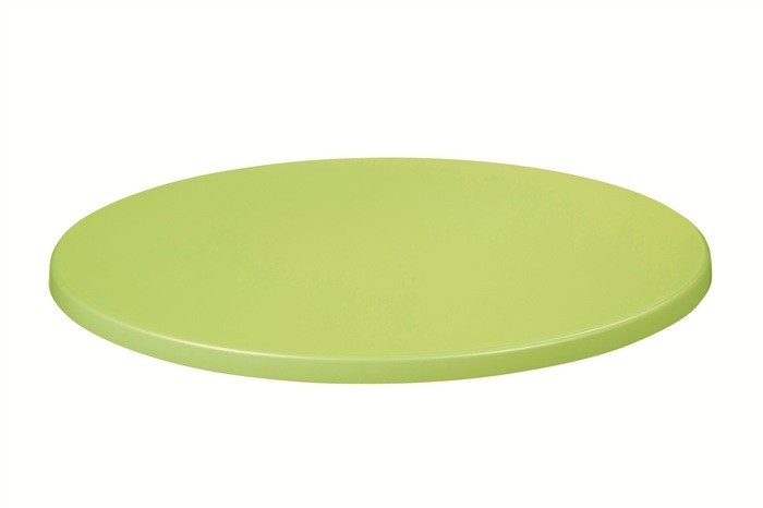 Tablero de mesa Topalit, VERDE LIMA 408, 60 cms de diámetro*.