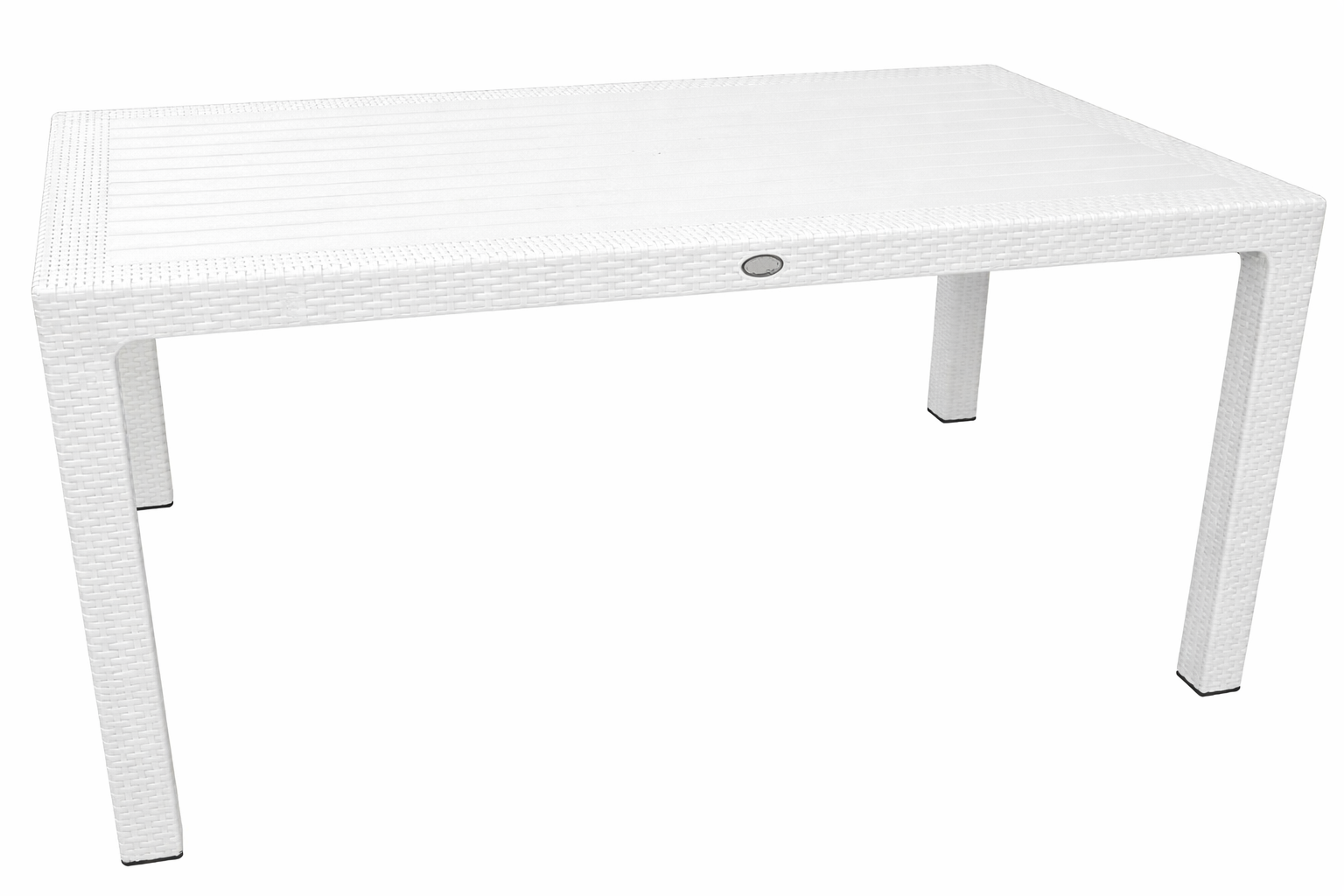 Mesa MIJAS, polipropileno blanco, 150 x 90 cms