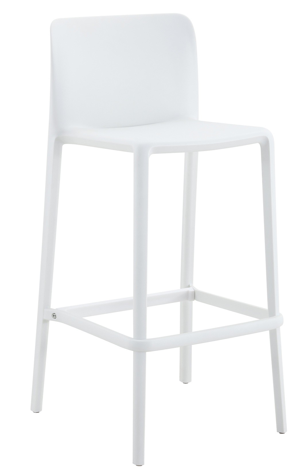 Taburete CAPRICE, apilable, tratamiento anti UV, polipropileno