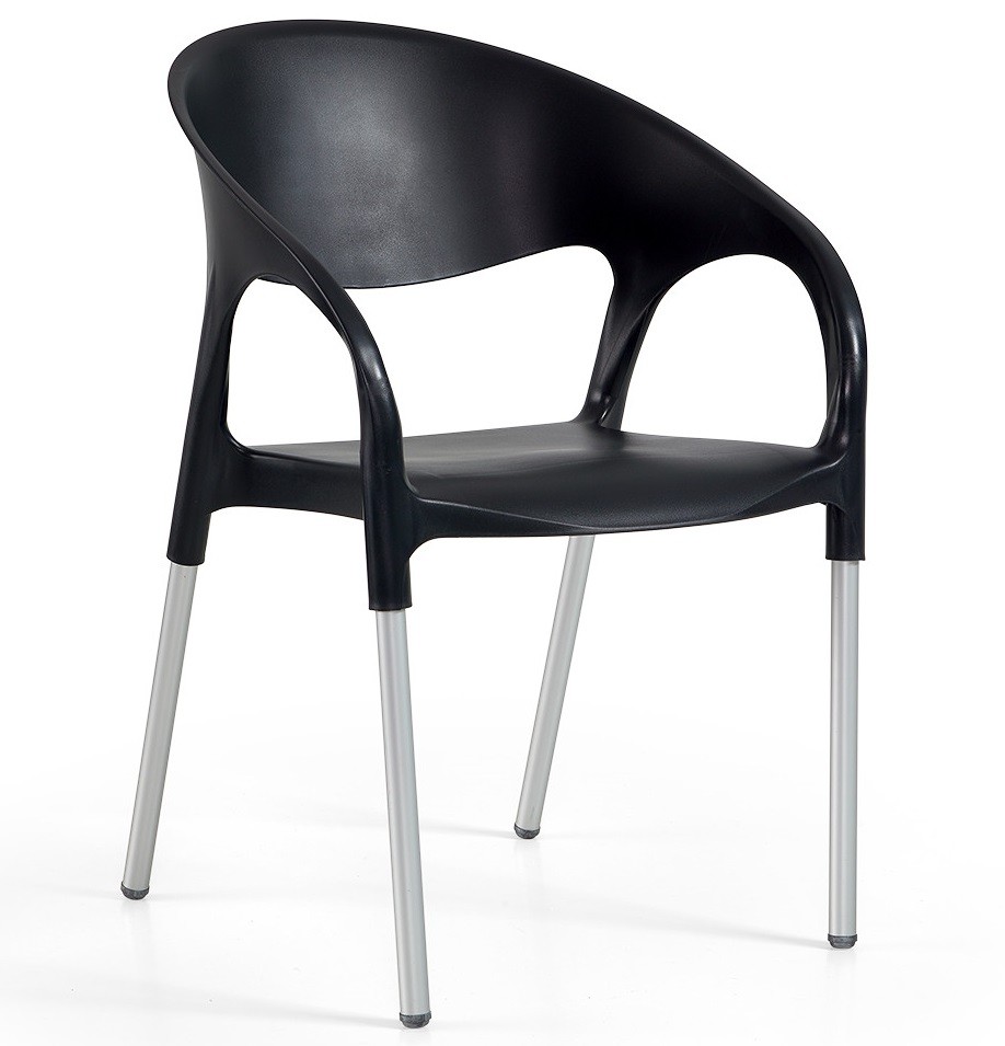 Sillón MOON, aluminio, polipropileno