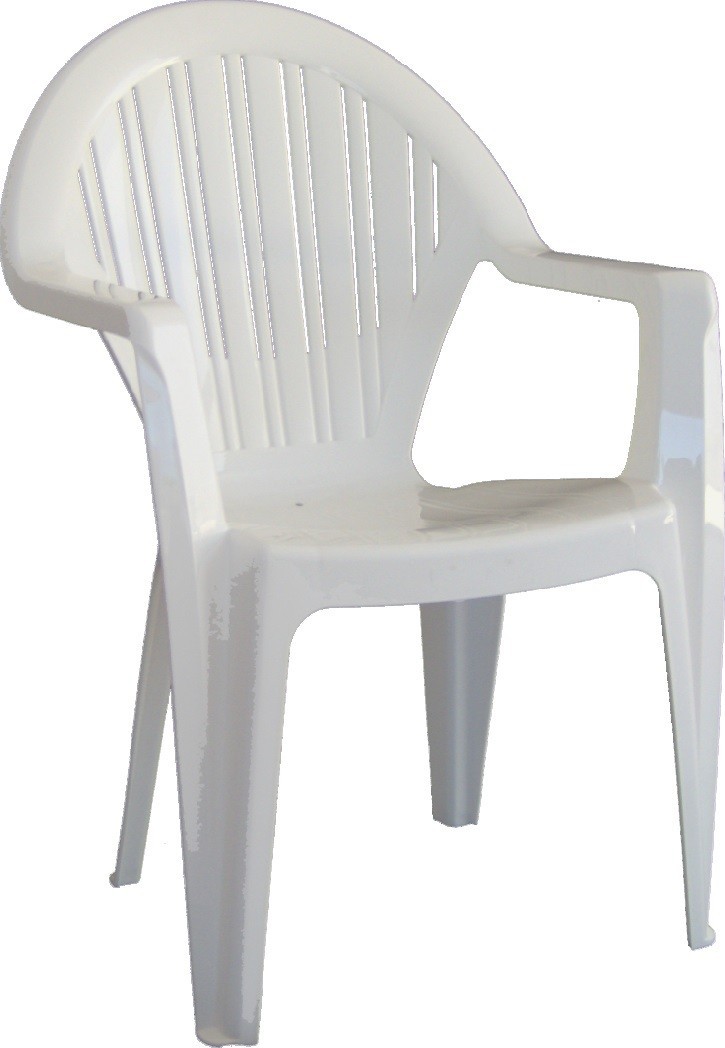 Sillón VITO, monoblock, apilable