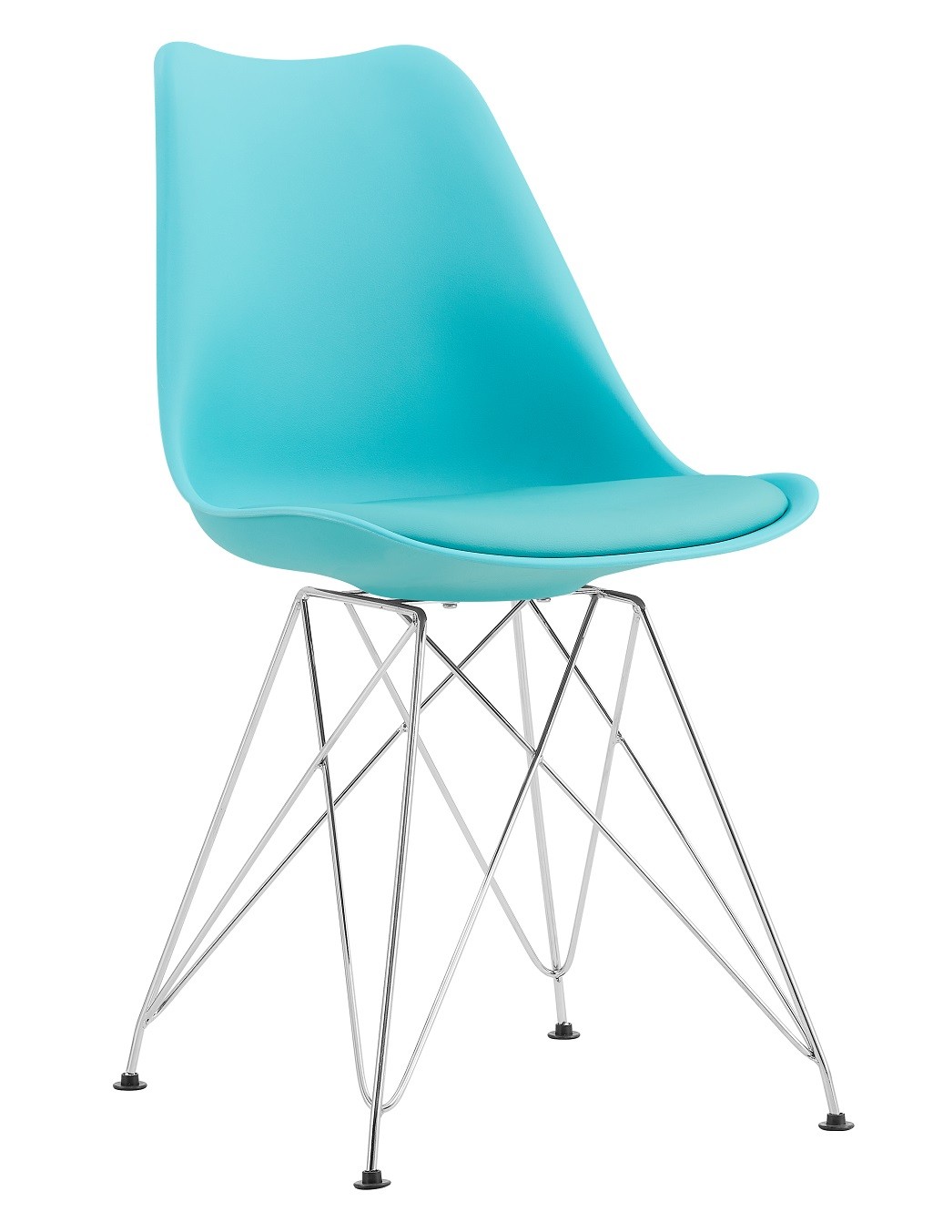 Silla BELLA (SU), cromada, carcasa y cojín
