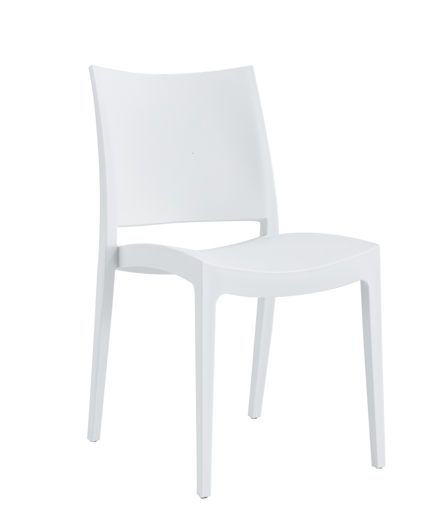Silla CAPRI, apilable, tratamiento anti UV, polipropileno