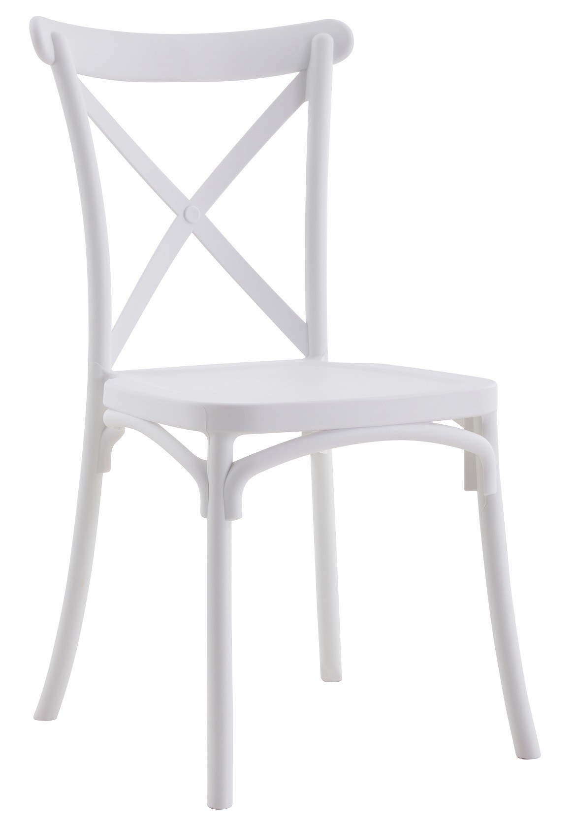 Silla CORFÚ, apilable, tratamiento anti UV, polipropileno