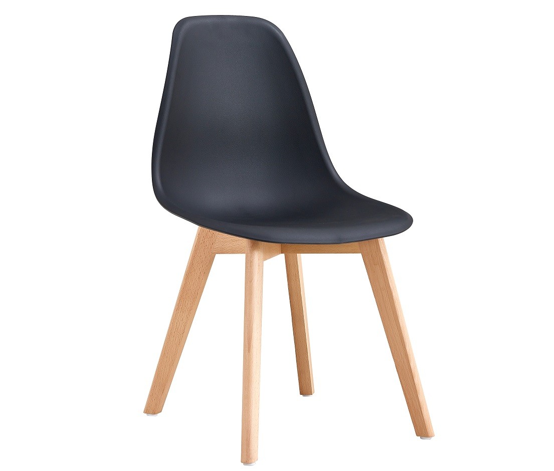 Silla MARAIS, madera, polipropileno