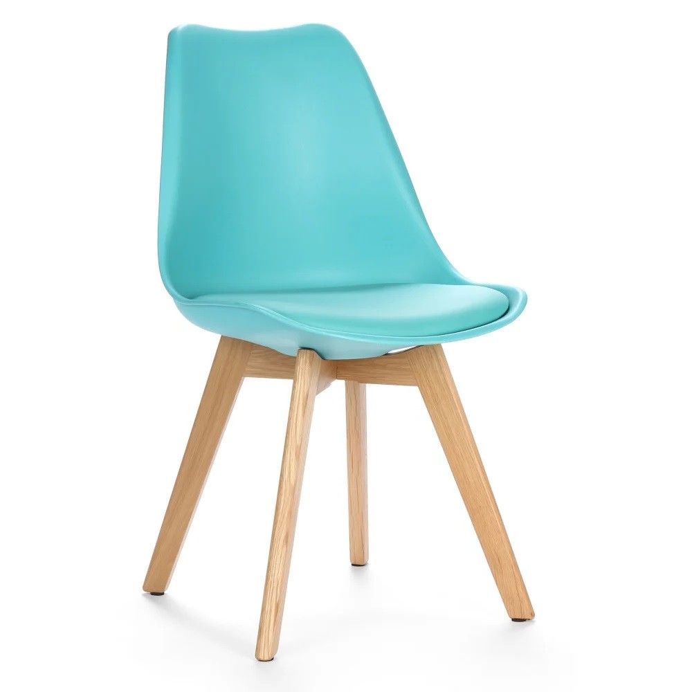 Silla TORRE 4P ( SU ), madera, polipropileno y cojín