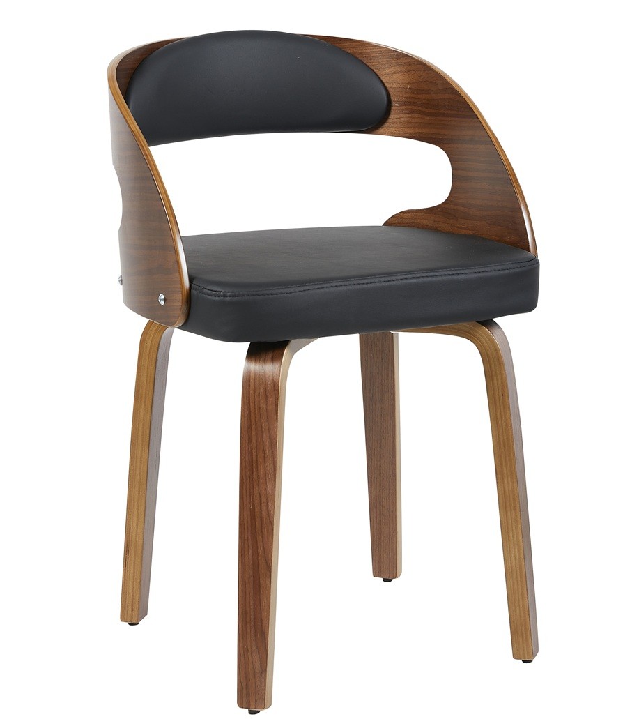 Sillón LOARRE, fijo, madera, similpiel