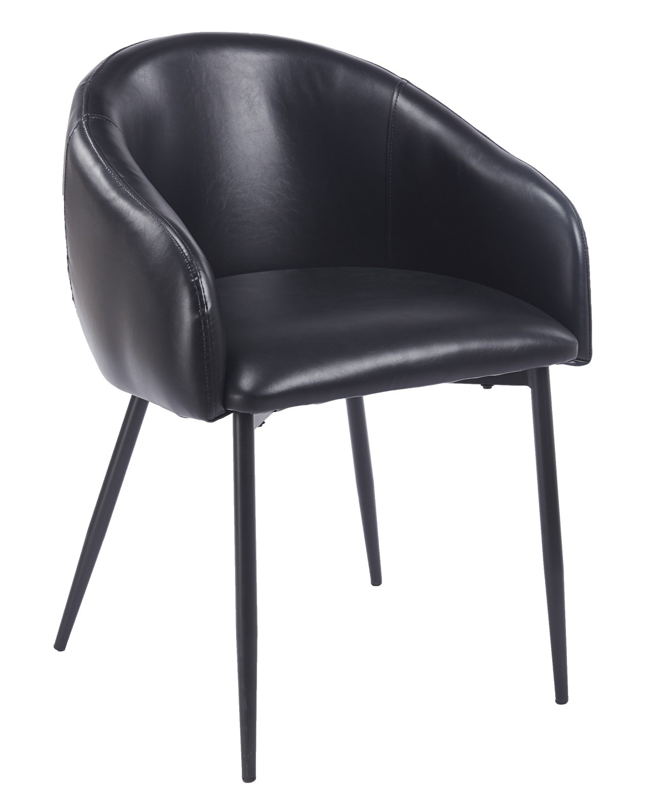 Sillón PELAYO, metal, similpiel vintage