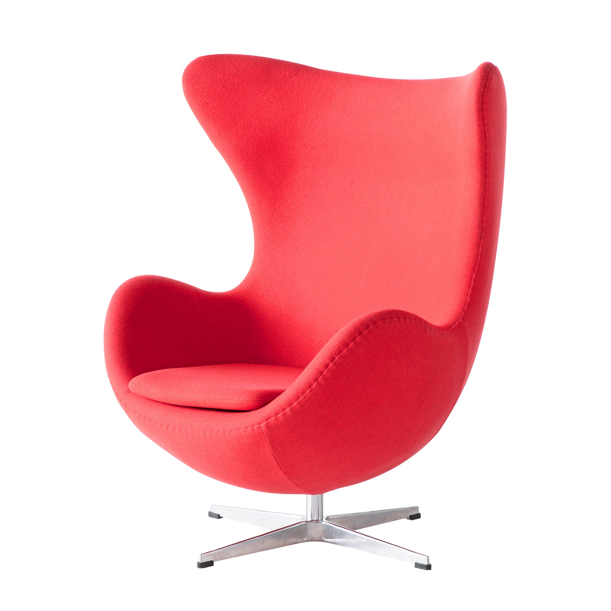 Sillón EG (TE), fibra de vidrio, basculante, tapizado cachemir