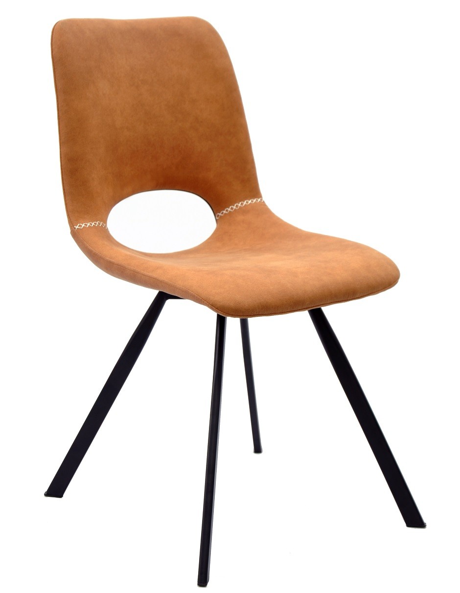 Silla ANTIBES NEW, metal, similpiel