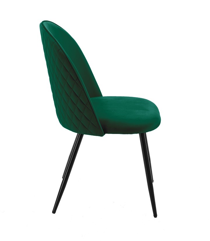 Silla MAGDA NEW, metal, tapizado velvet