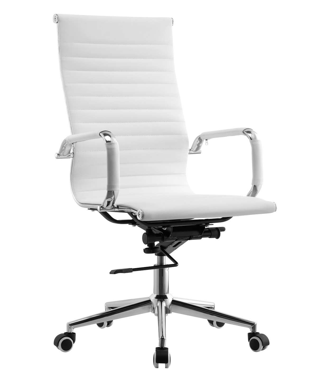 Sillón de oficina OLIVER, alto, regulación de altura, basculante profundo, similpiel