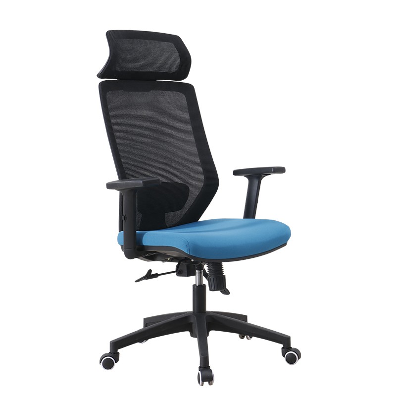 Sillón de oficina CLAYTON, negro, malla negra