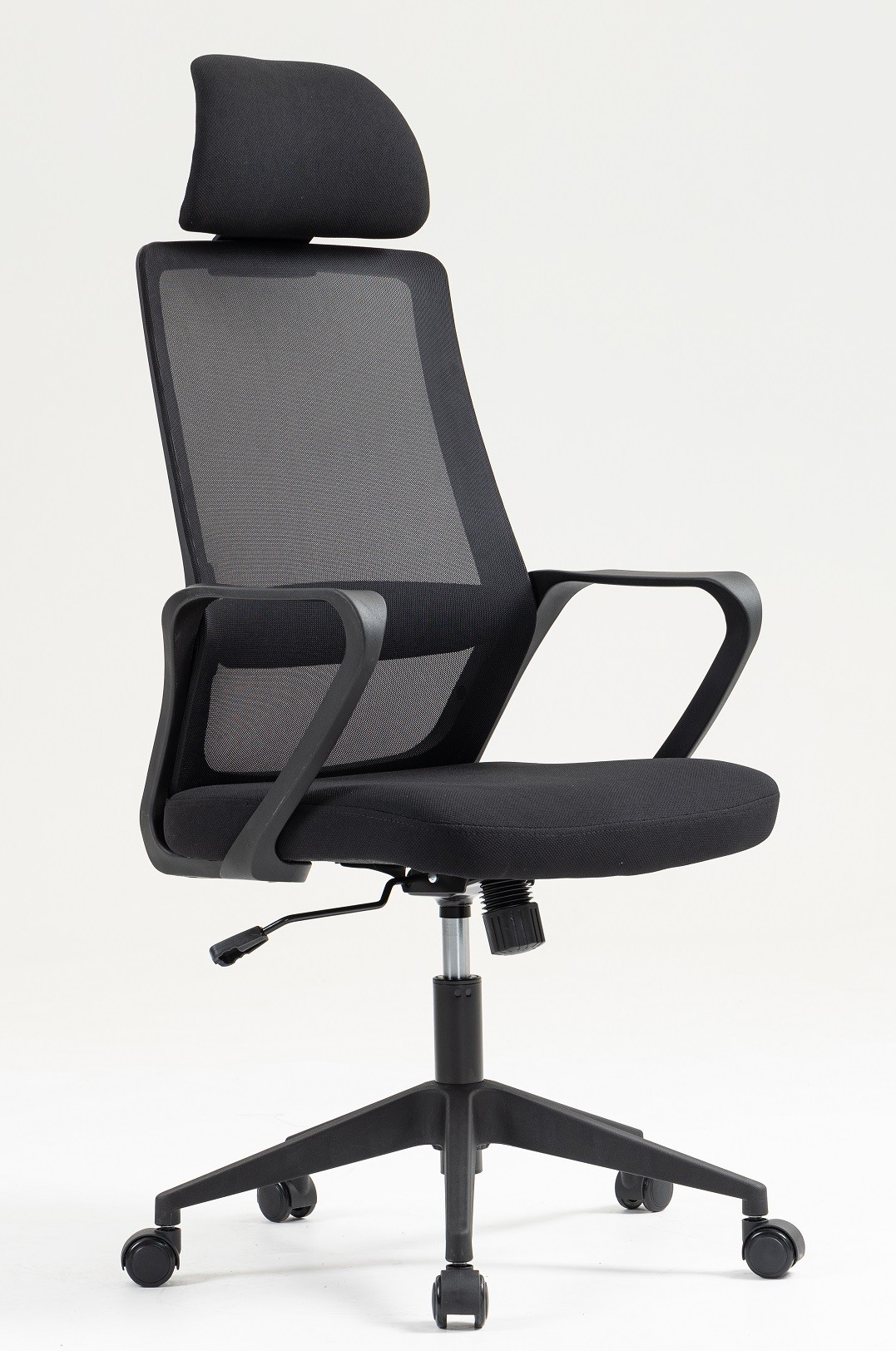 Sillón de oficina MARIO, alto, negro